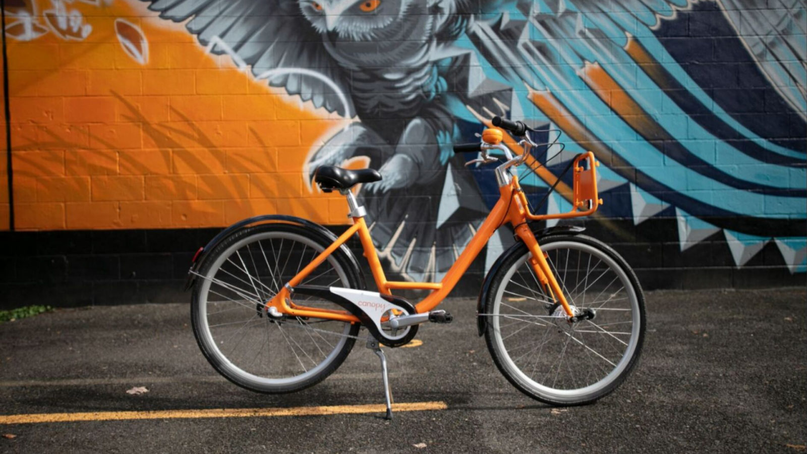 Signature Canopy Orange Bike